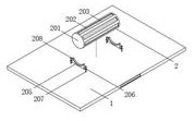 Wireless water pressure transmission device