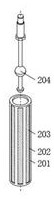 Wireless water pressure transmission device