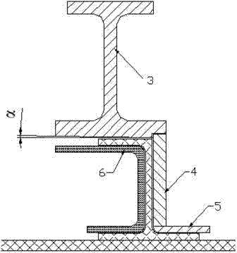 Mold for integrally molding J-shaped reinforced composite material wall plate