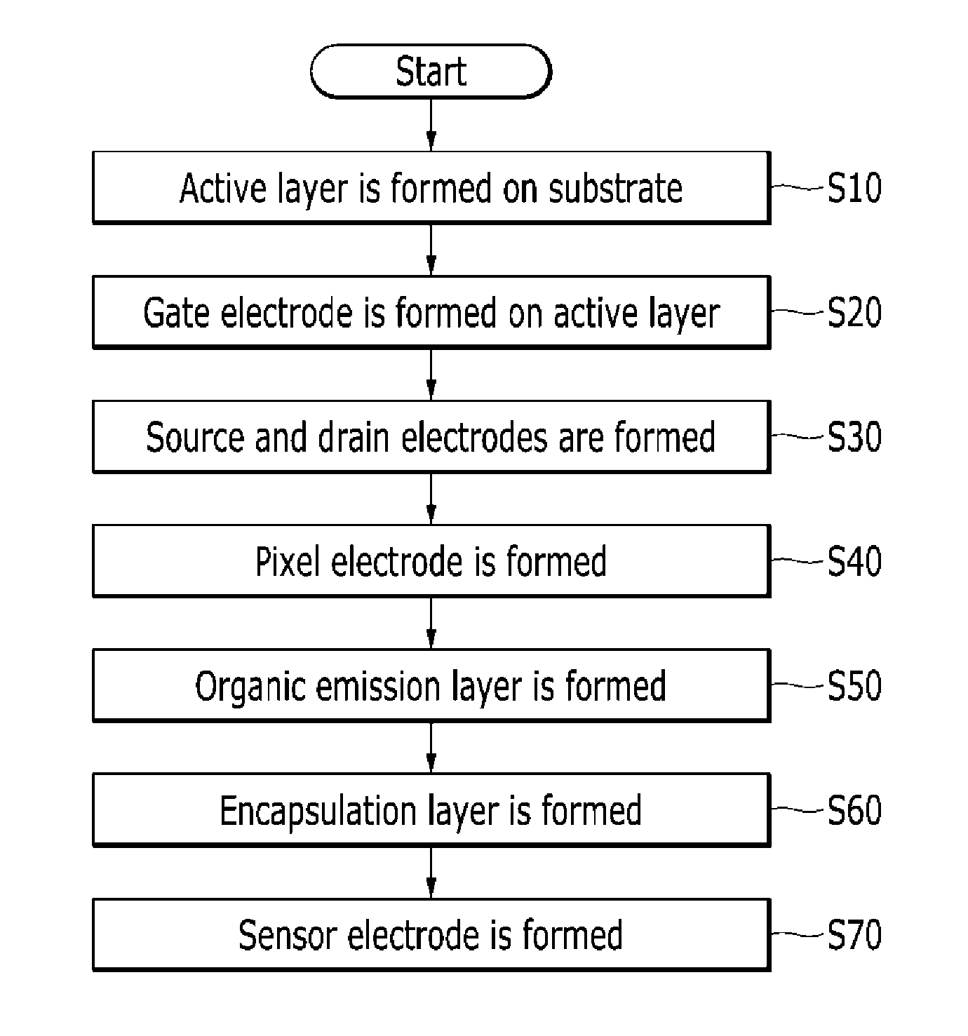 Display device including touch sensing sensor