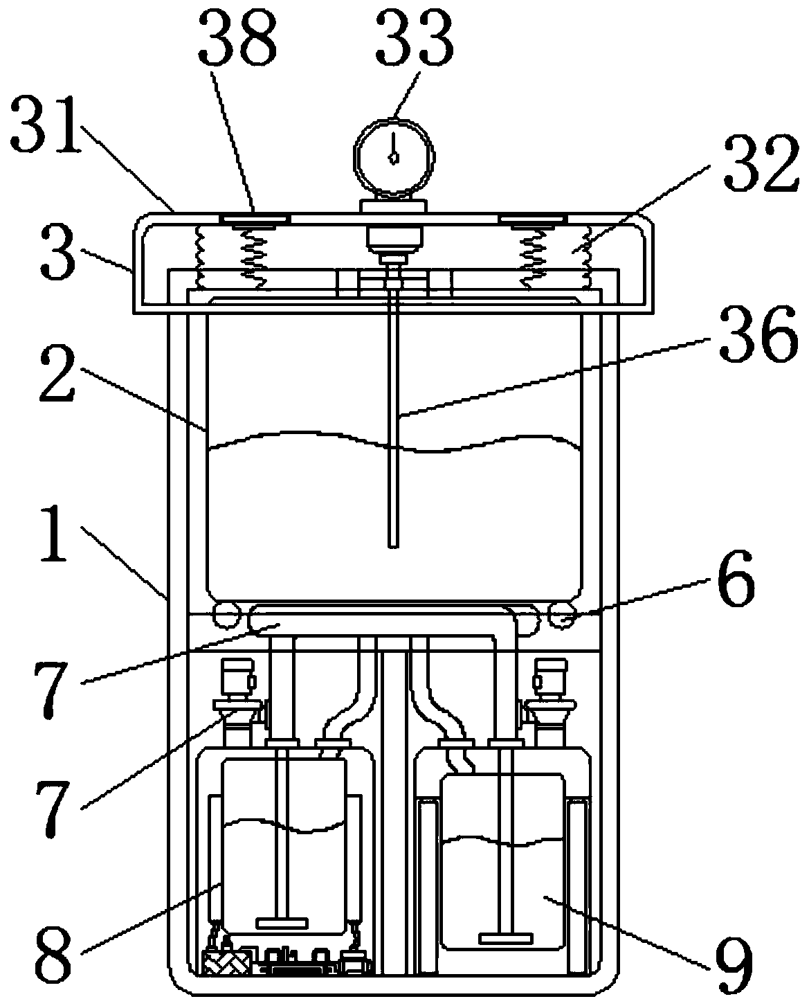 Variable-temperature water temperature device