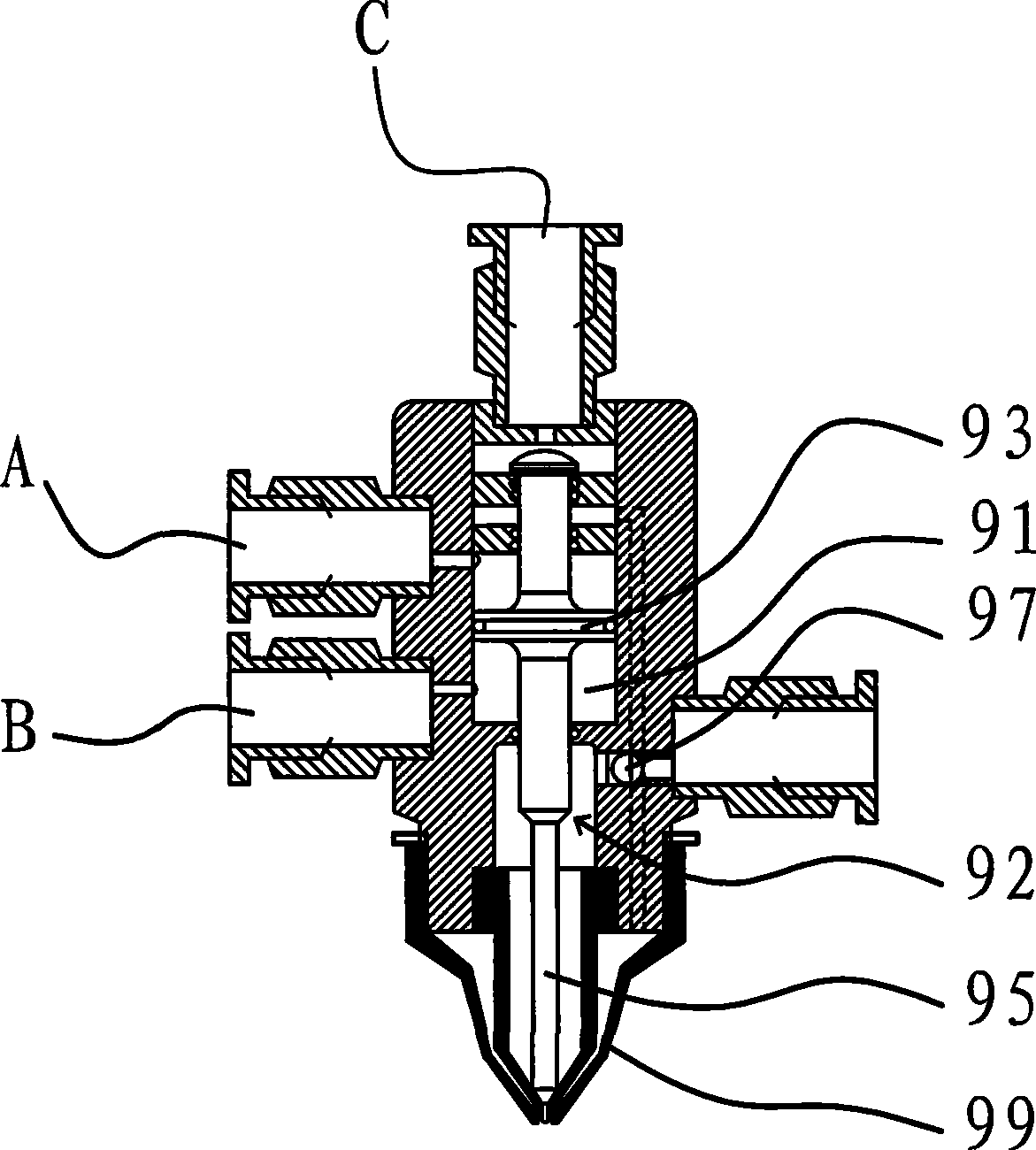 Silicone-oil coater for injector assembler