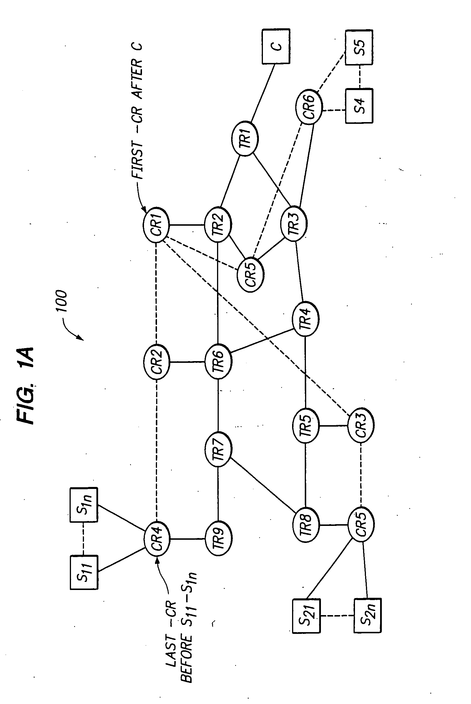 Server load balancing using IP option field approach to identify route to selected server