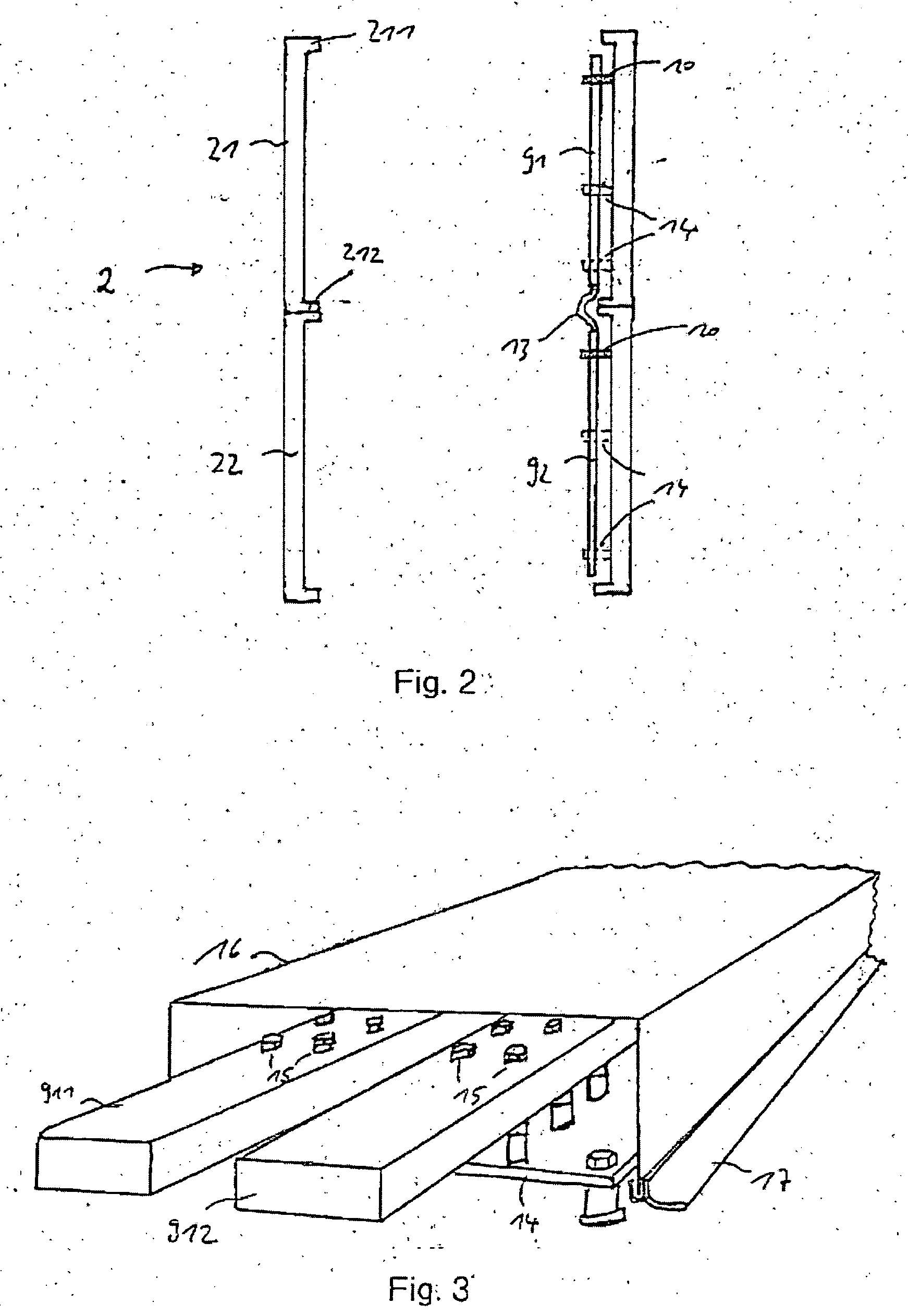 Wind energy installation comprising conductor rails