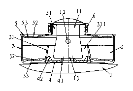 Pressure cooker with splashing preventing and oily water collecting functions