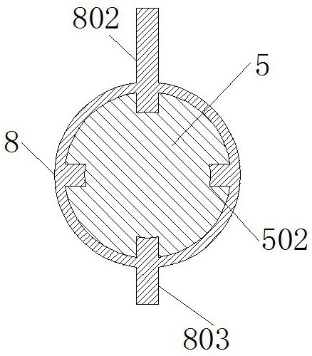 A kind of nursing device for smearing medicine on the wound surface of patients with vitiligo