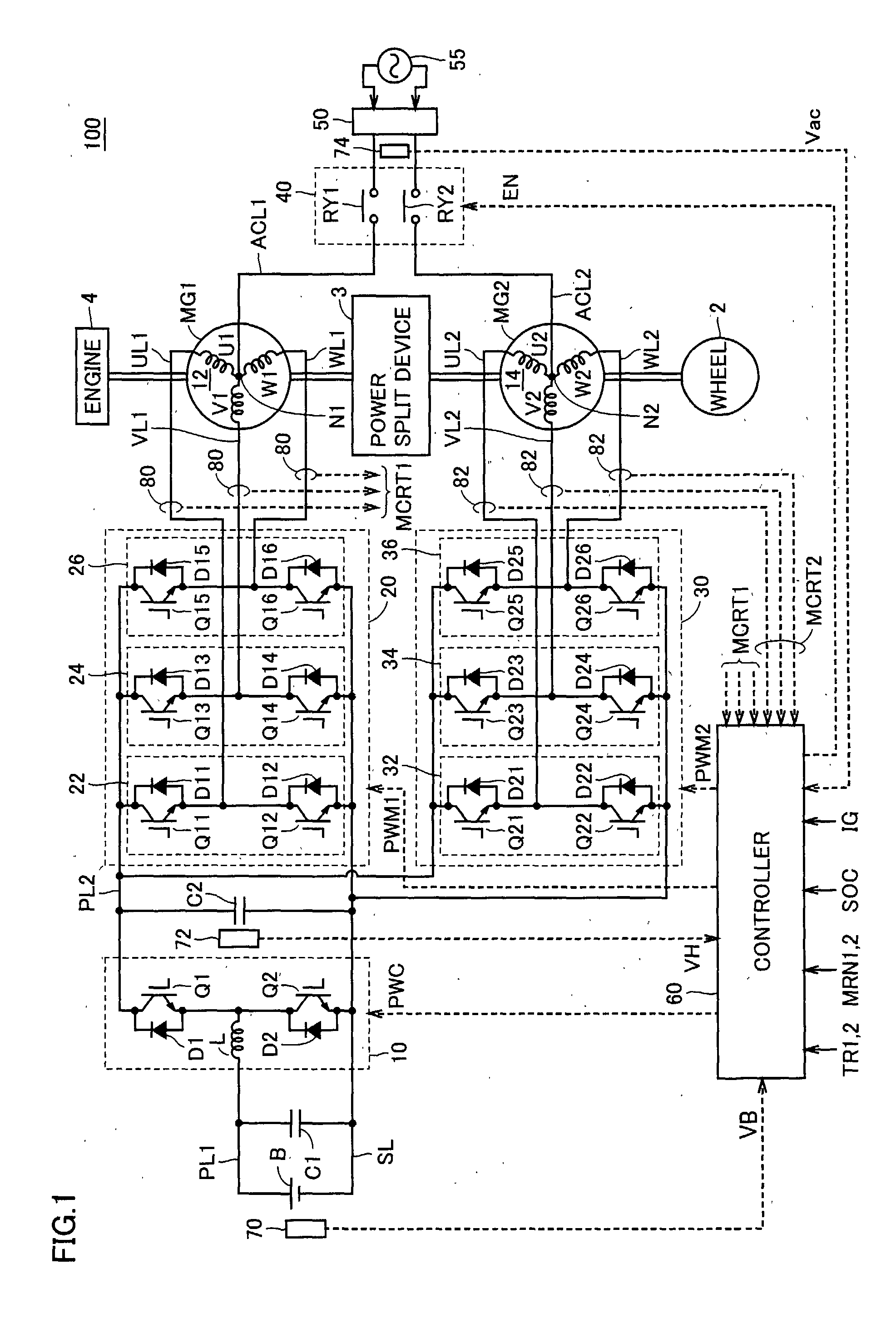 Charge control apparatus, electrically powered vehicle and electric storage charge control method