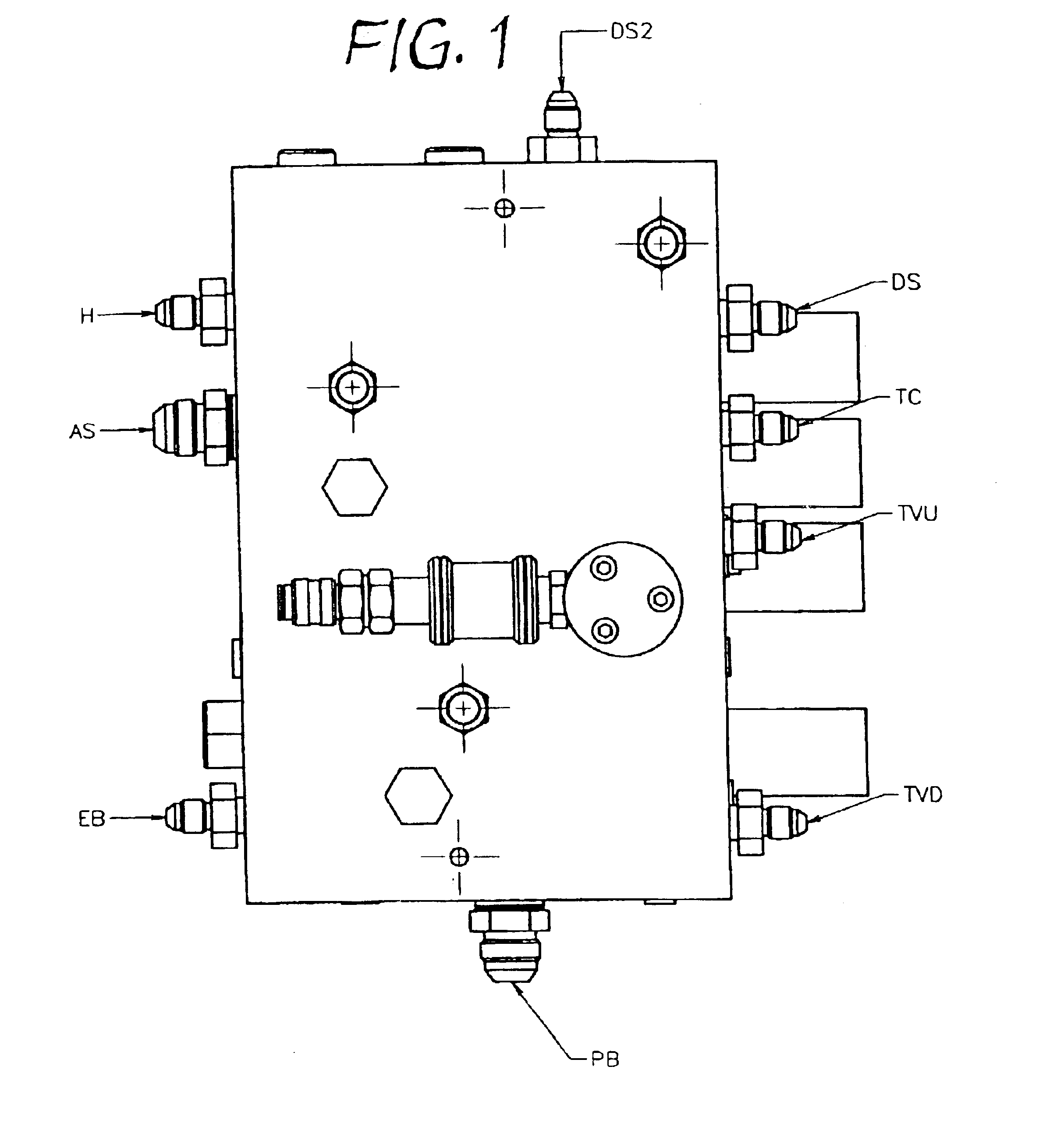 Integrated pneumatic manifold