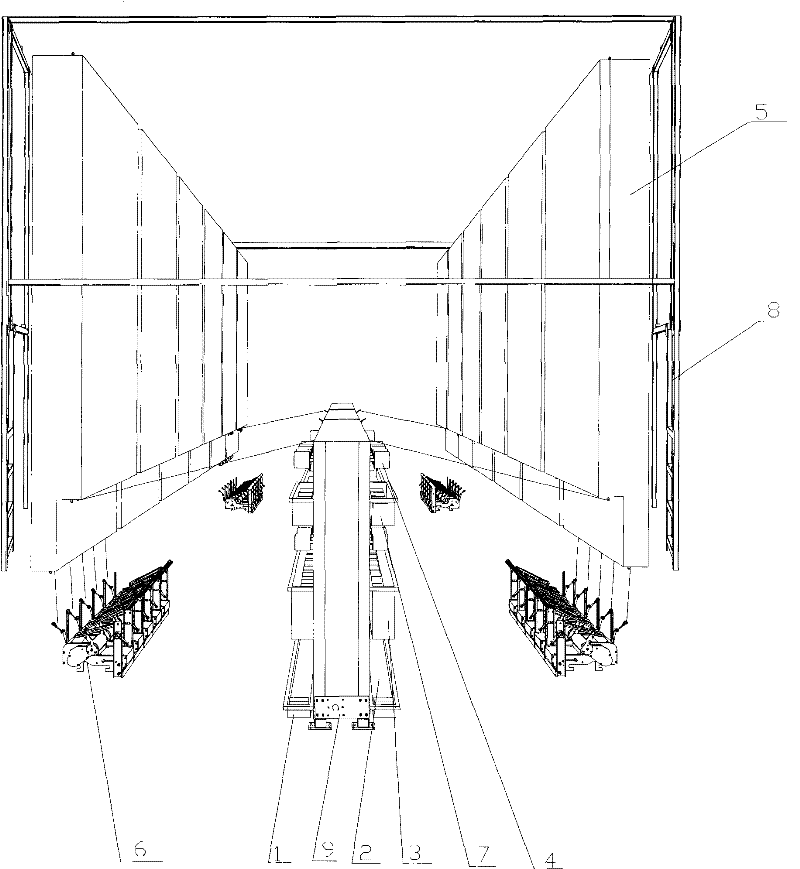 System for producing stepped modularized acrylic filaments