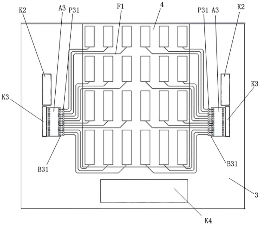 Deep silicon detector module integrated with pre-amplification circuit