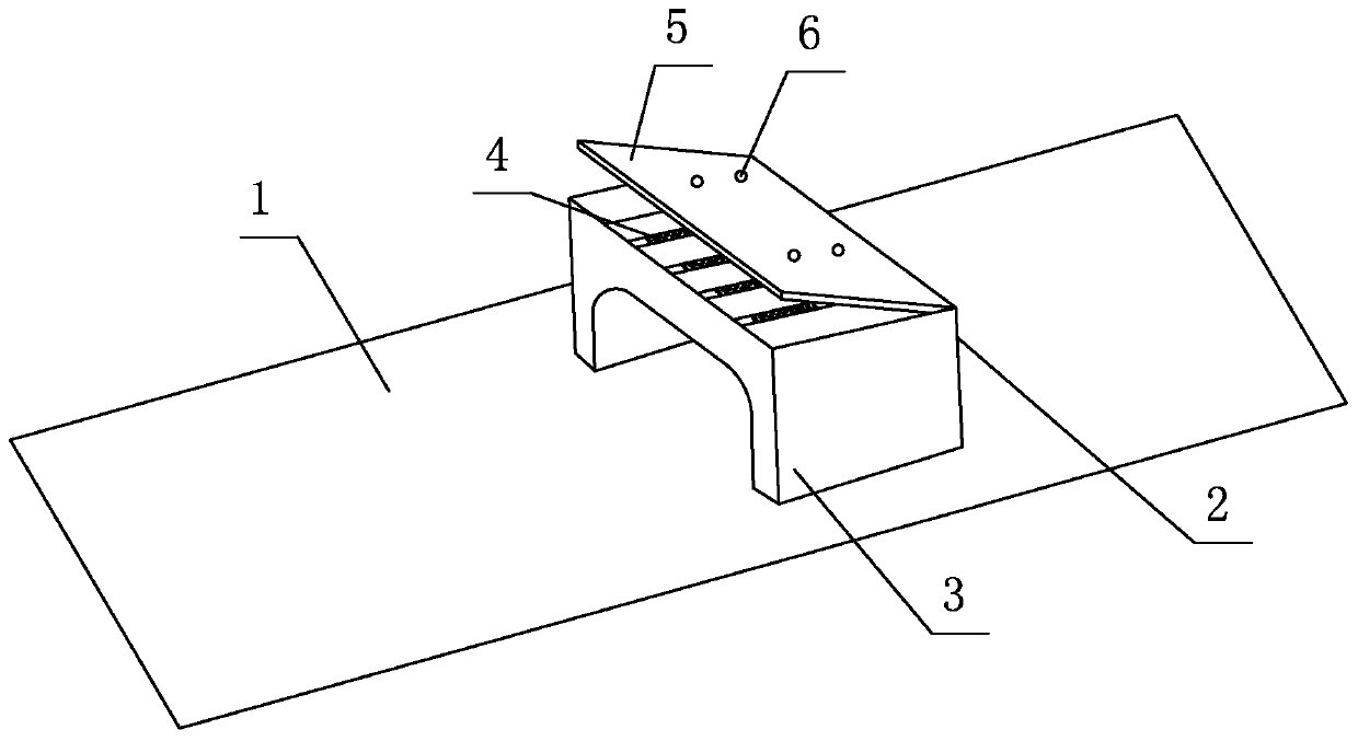 Moxibustion device capable of rapidly conducting heat and reducing temperature difference and moxibustion method