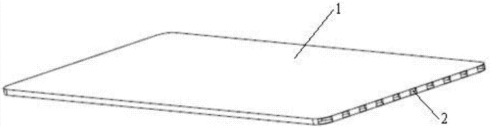 Manufacturing method of composite material ultra-light solar cell substrate