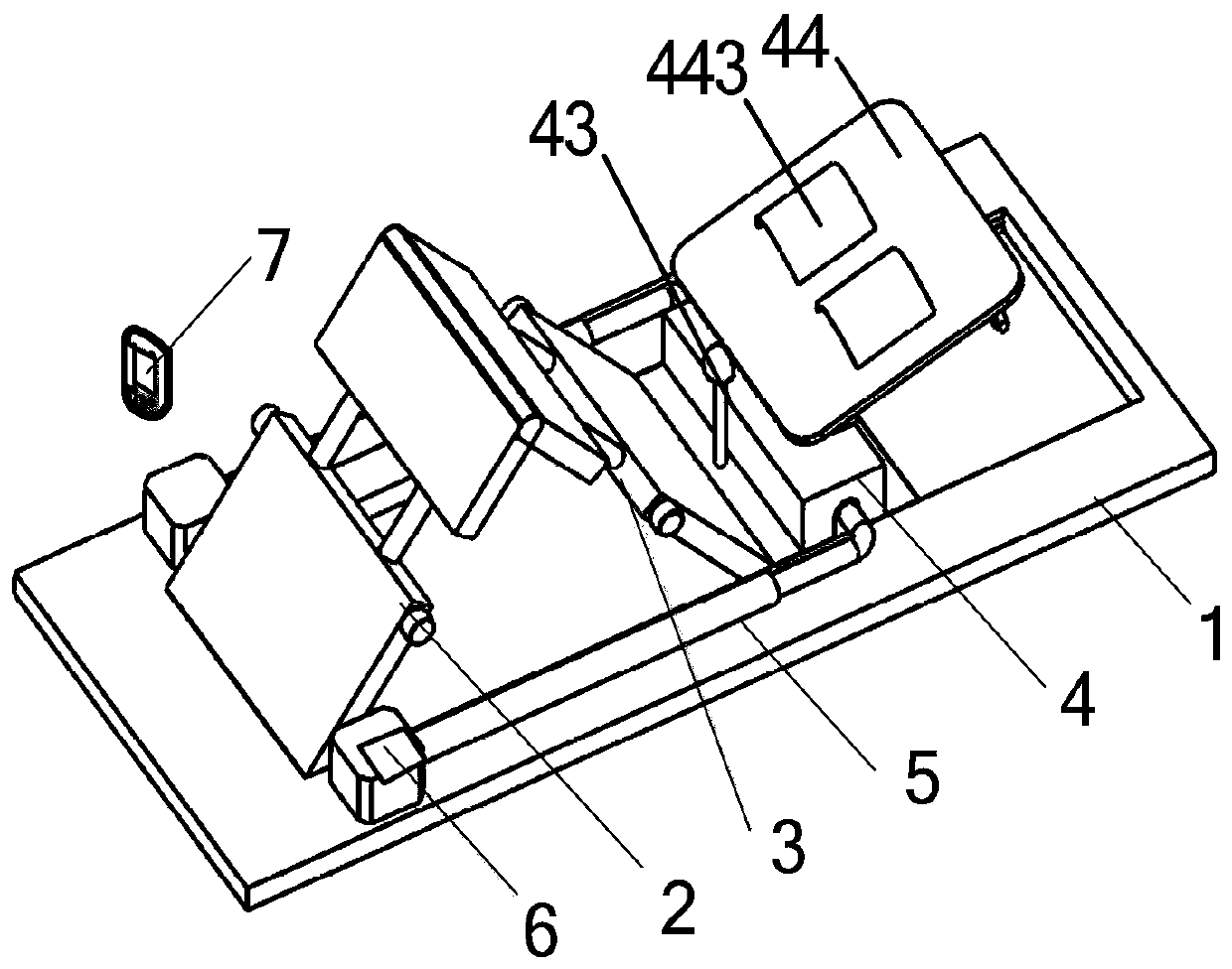 A device for assisting lower limb rehabilitation training