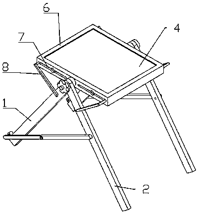 Teaching easel