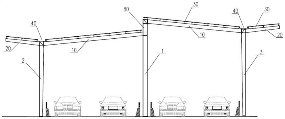 Intelligent photovoltaic road and application thereof