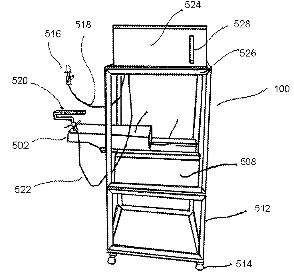 Portable pouch cleaner