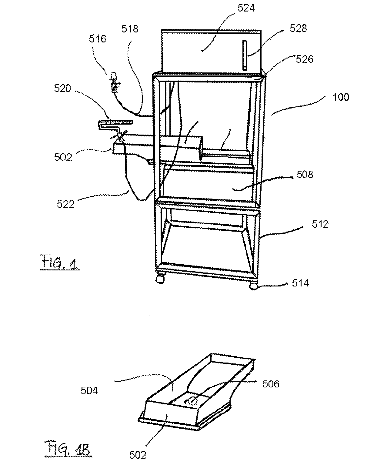 Portable pouch cleaner