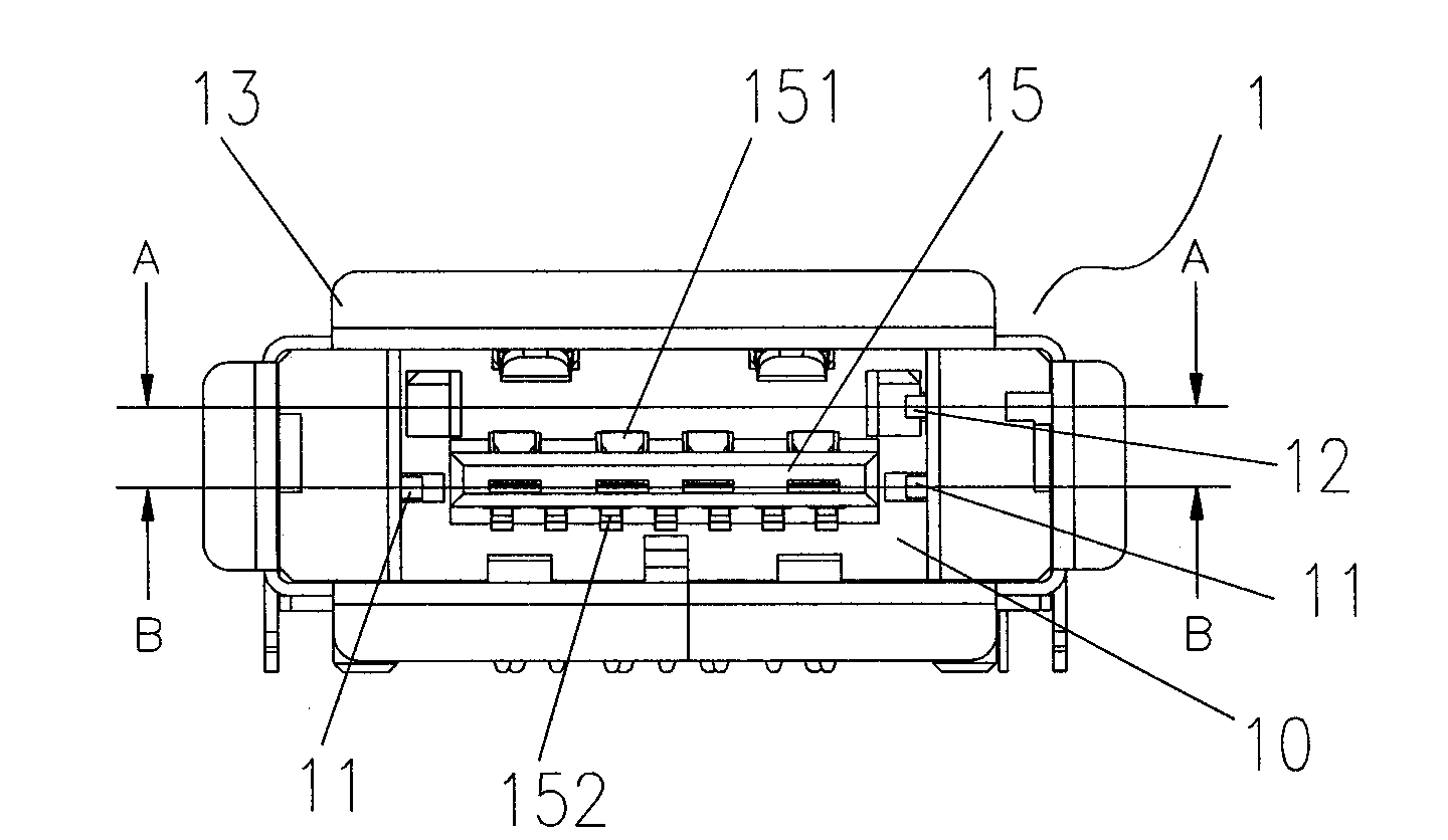 Novel USB and eSATA connector