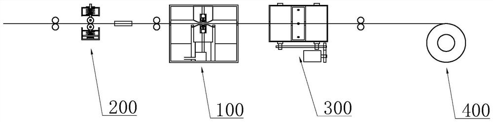 Flame-retardant special-shaped cable and forming equipment for flame-retardant layer of flame-retardant special-shaped cable