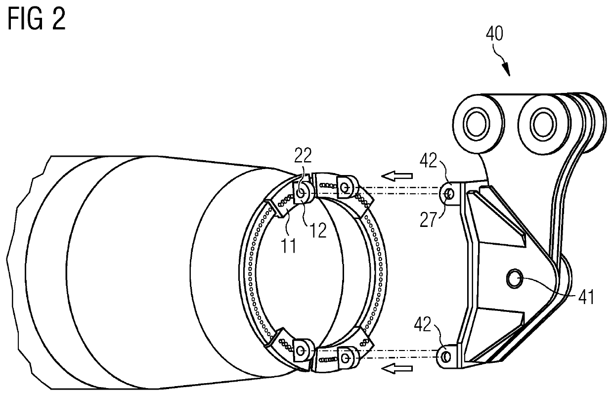 Installation system and method of upending and installing a wind turbine tower