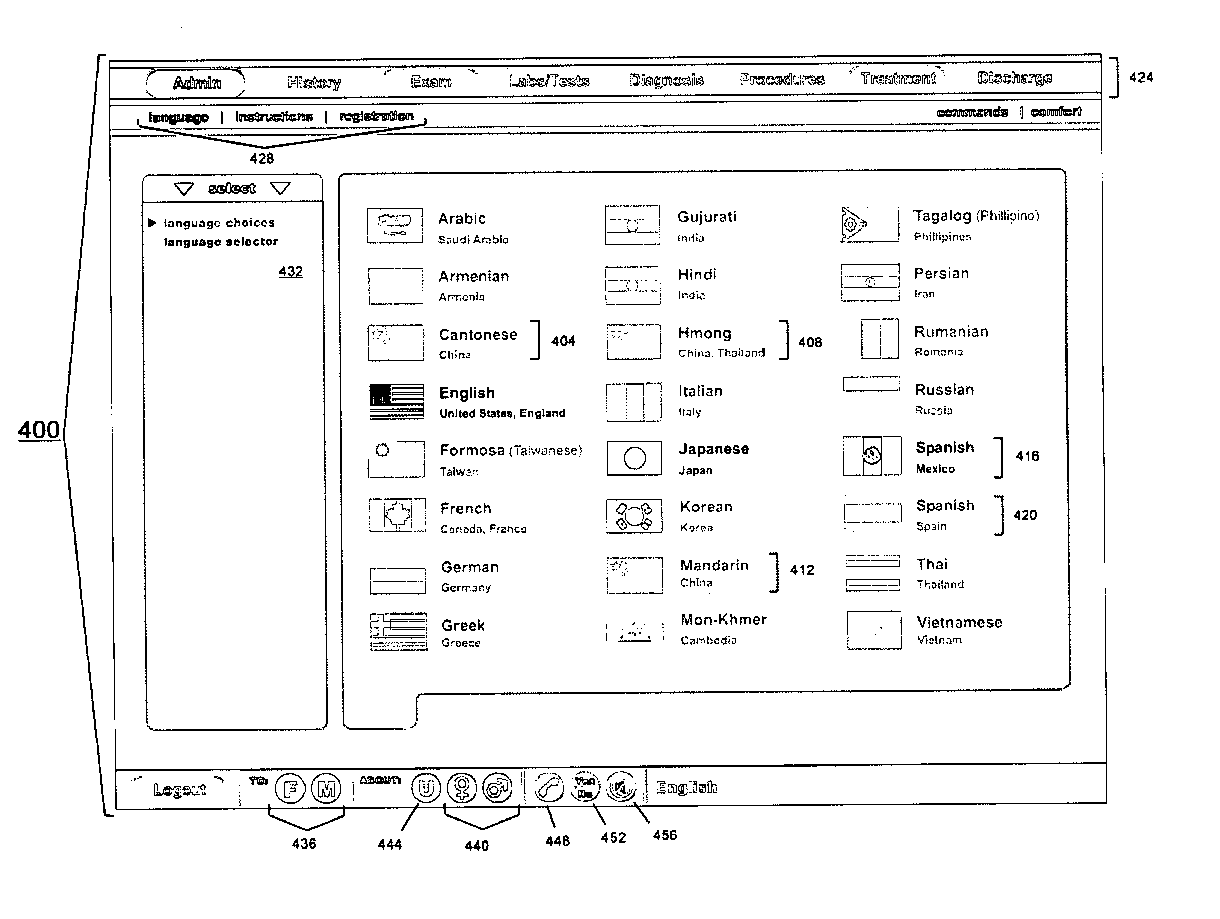 Inter-language translation device