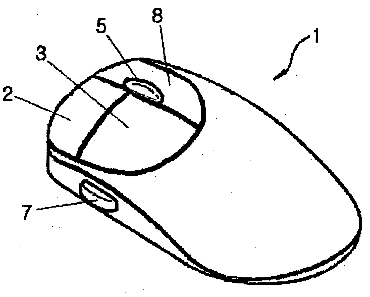 Input device for computer system