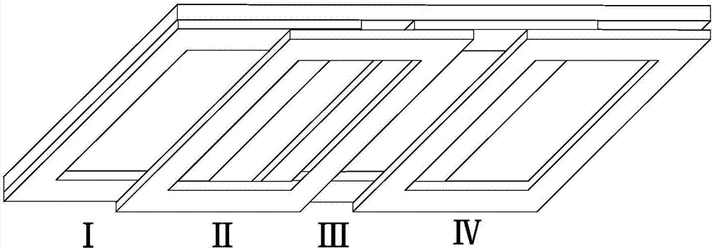 Four-coil receiving device improving mobile wireless electric energy transmission quality, and application of four-coil receiving device