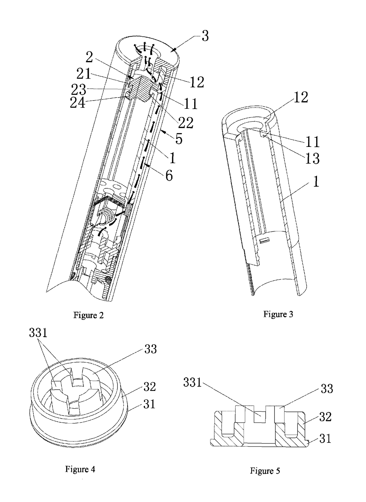 Electronic cigarette for convenient injection of cigarette liquid, manufacturing method thereof, and cigarette liquid injection method thereof