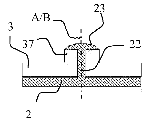 Method for fixing an additional part to a glazing or a profiled rim, fixing device for fixing said part, and glazing obtained by said method