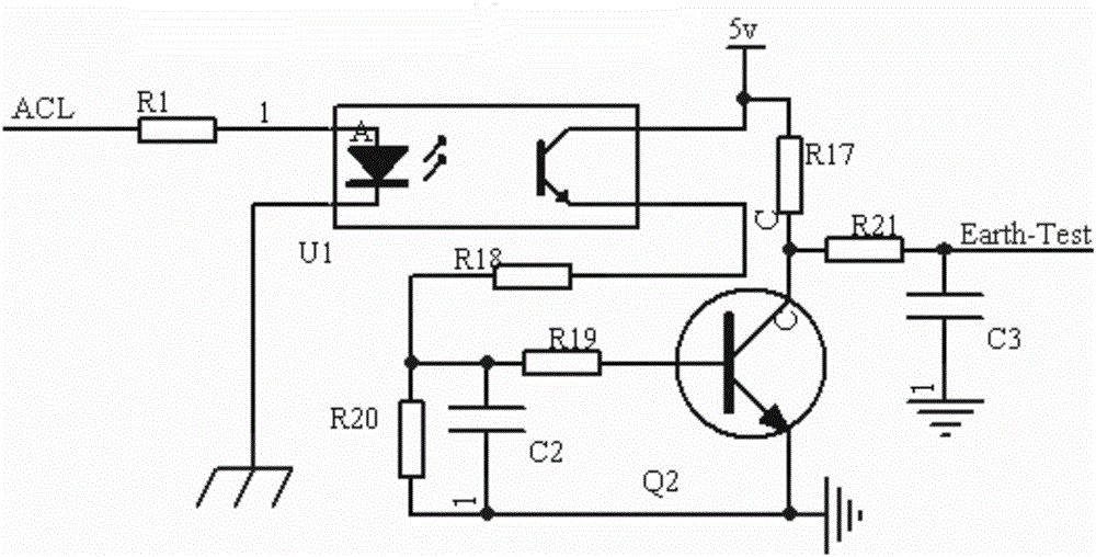 Method of detecting whether AC earth wire is well connected