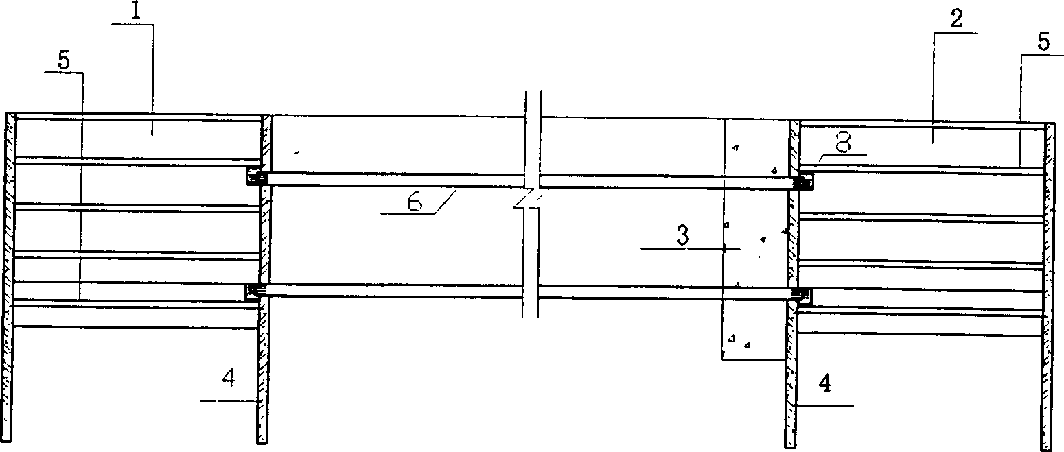 Steel pipe roof jacking construction method