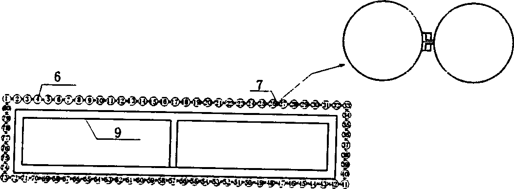 Steel pipe roof jacking construction method