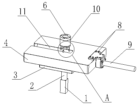 Novel electric cylinder pressure discharge equipment and using method thereof