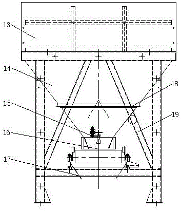 Material matching machine with electronic weighing continuous material matching function