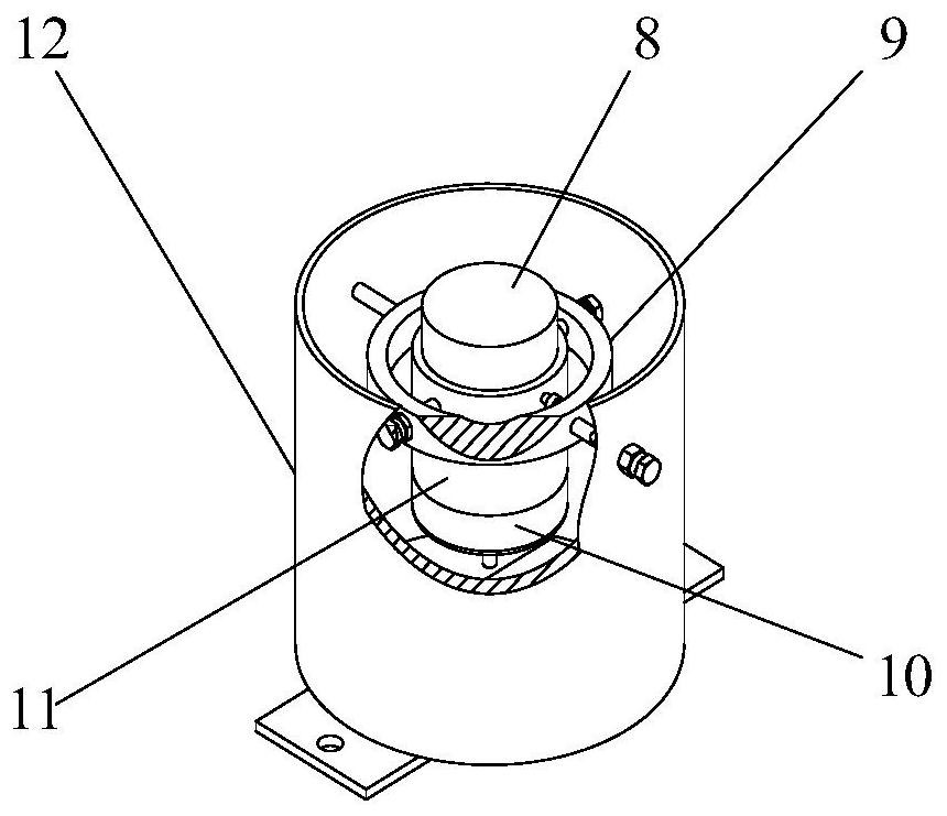 Novel bottom-supported acoustic wave measurement device