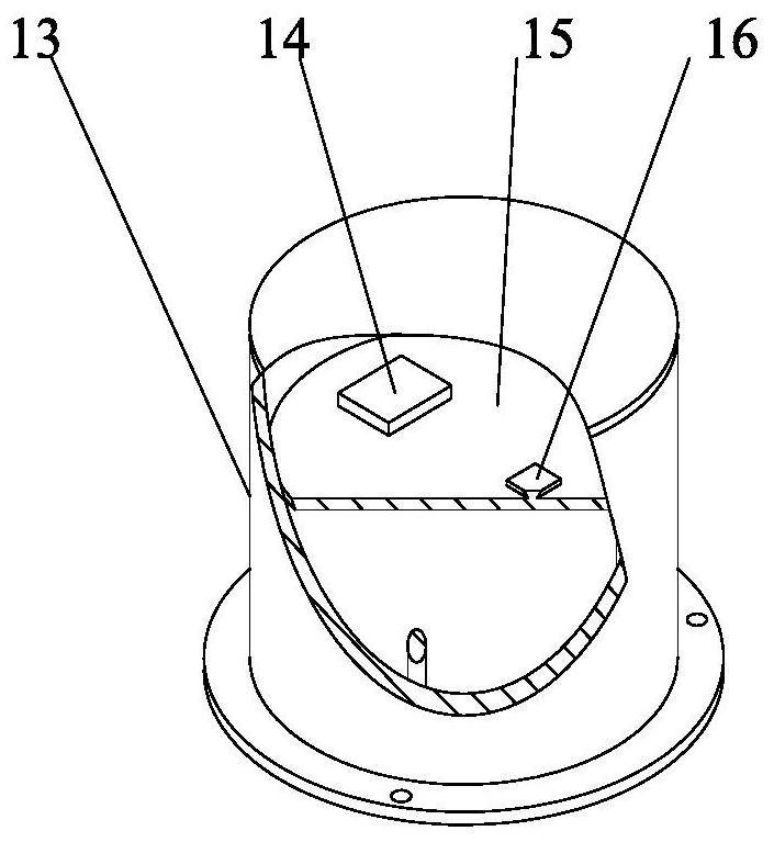 Novel bottom-supported acoustic wave measurement device