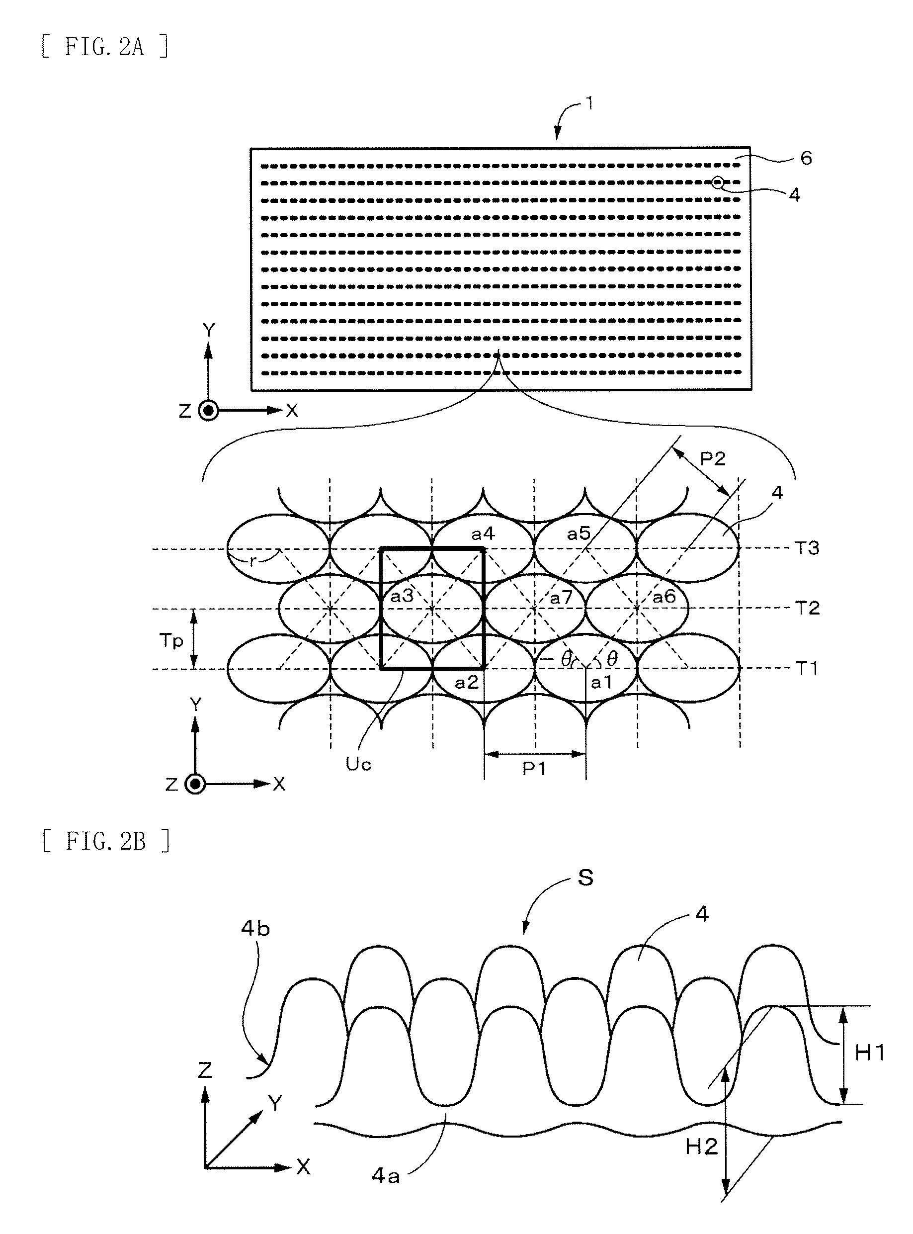 Conductive optical device, input device, and display device