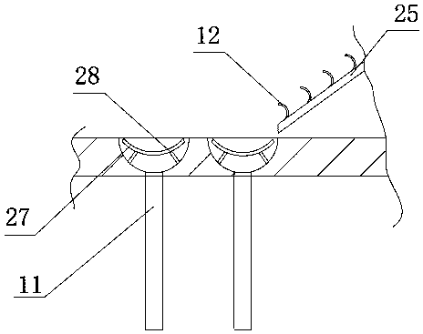 Energy-saving fog and haze treatment device for high-rise residents