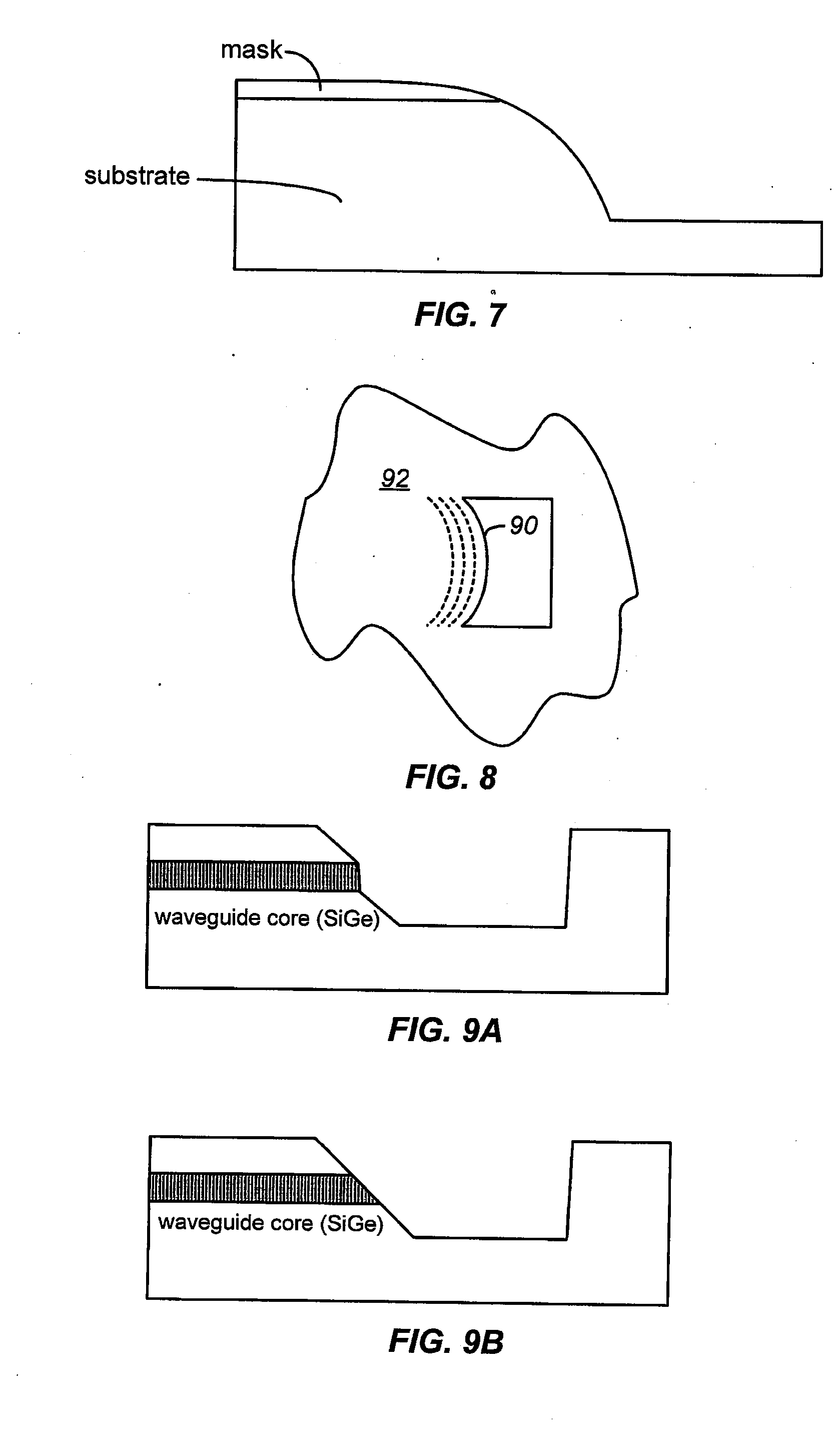 Patterning 3D features in a substrate