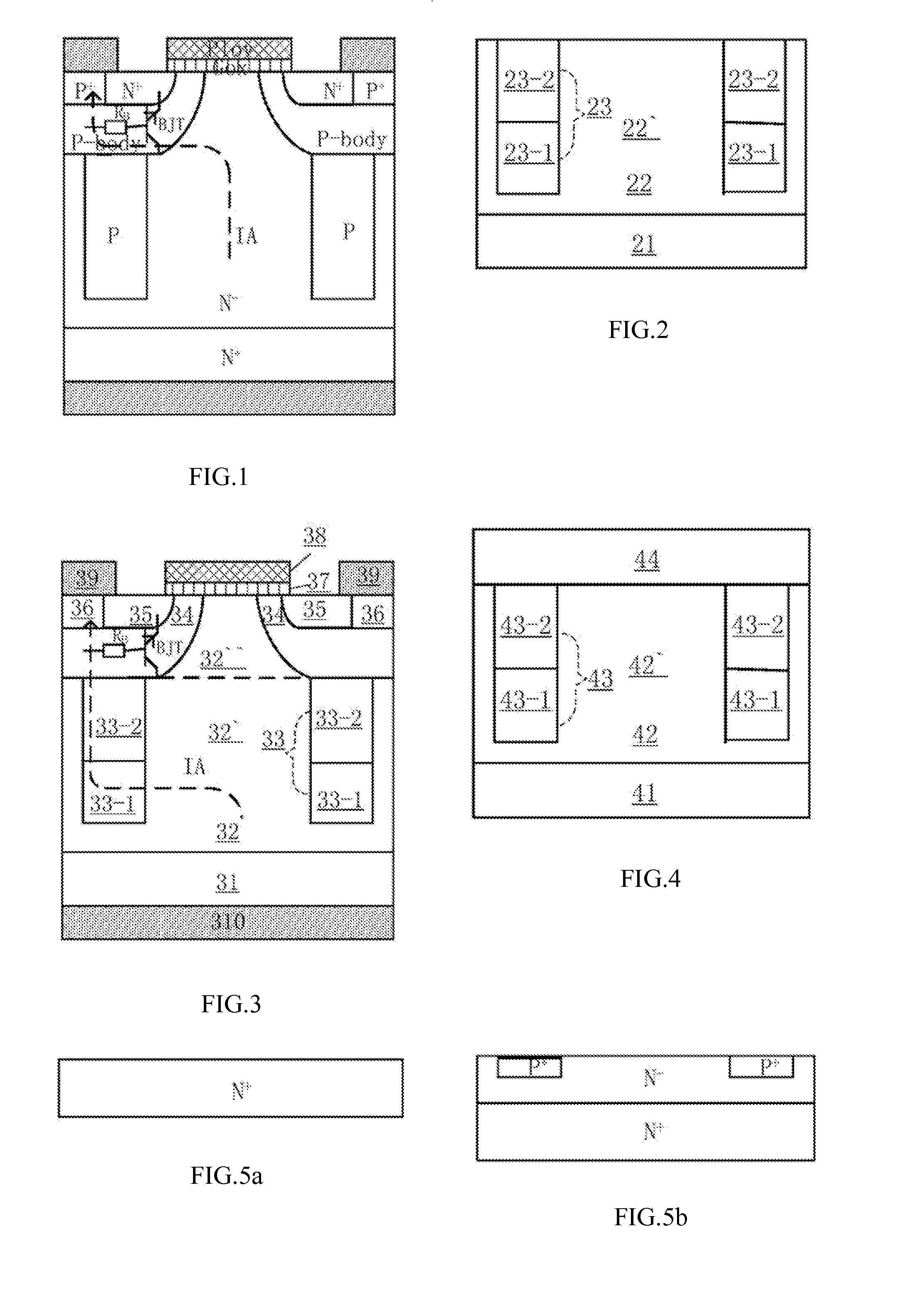 Super-junction structure and method for manufacturing the same and semiconductor device thereof