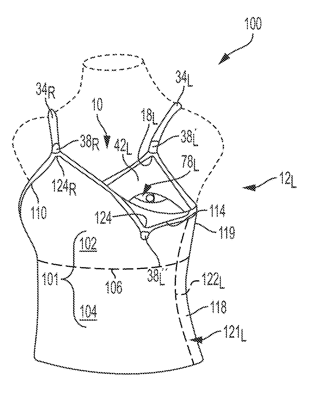 Garments for a nursing woman