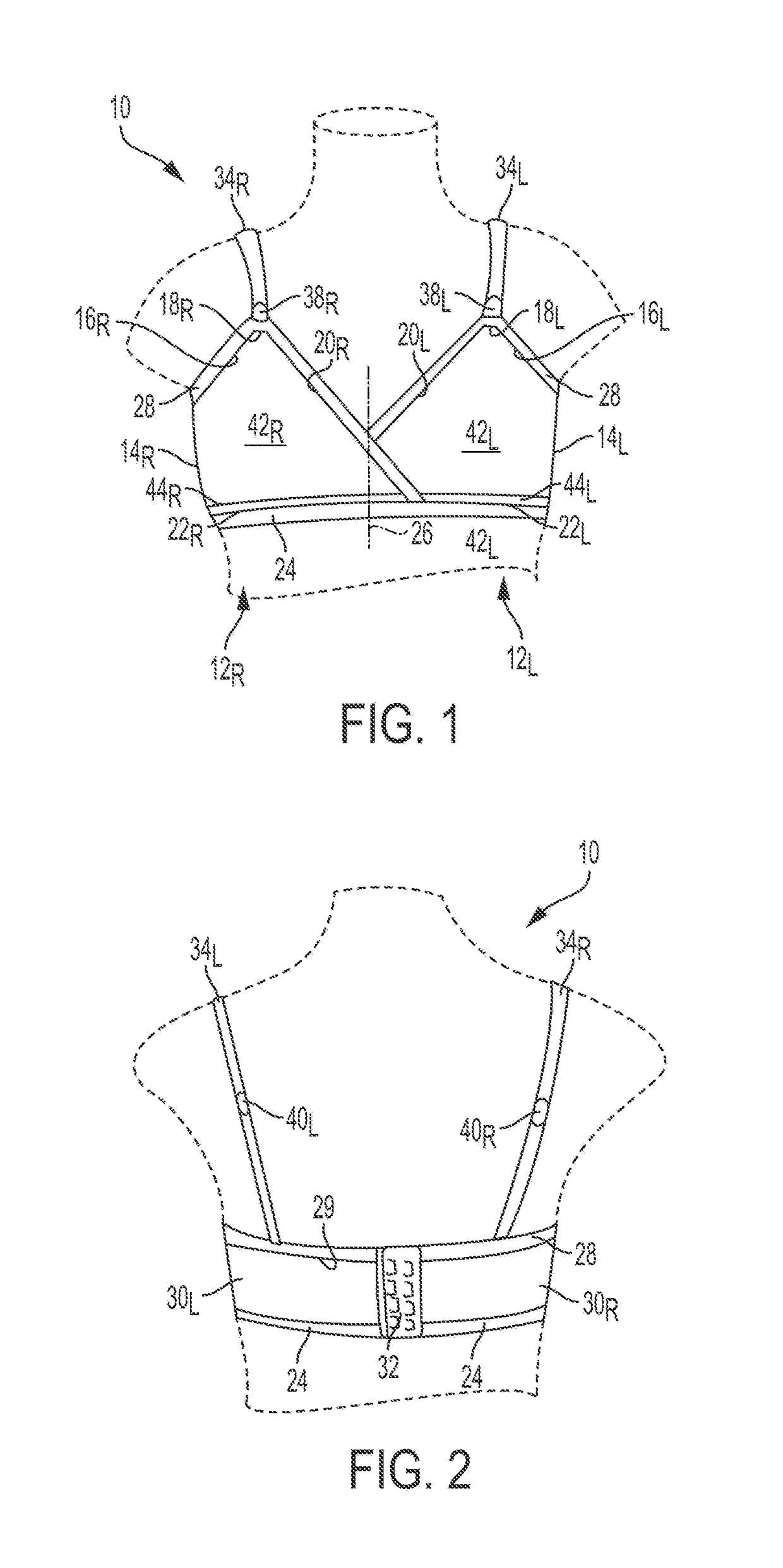 Garments for a nursing woman