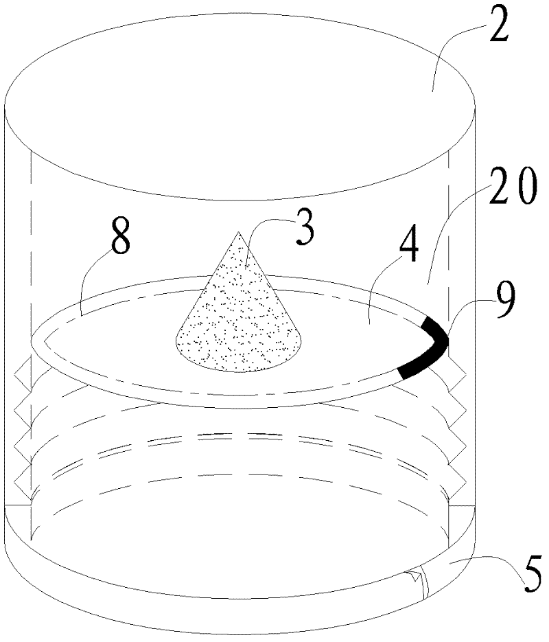 Storage bottle cover and packaging bottle