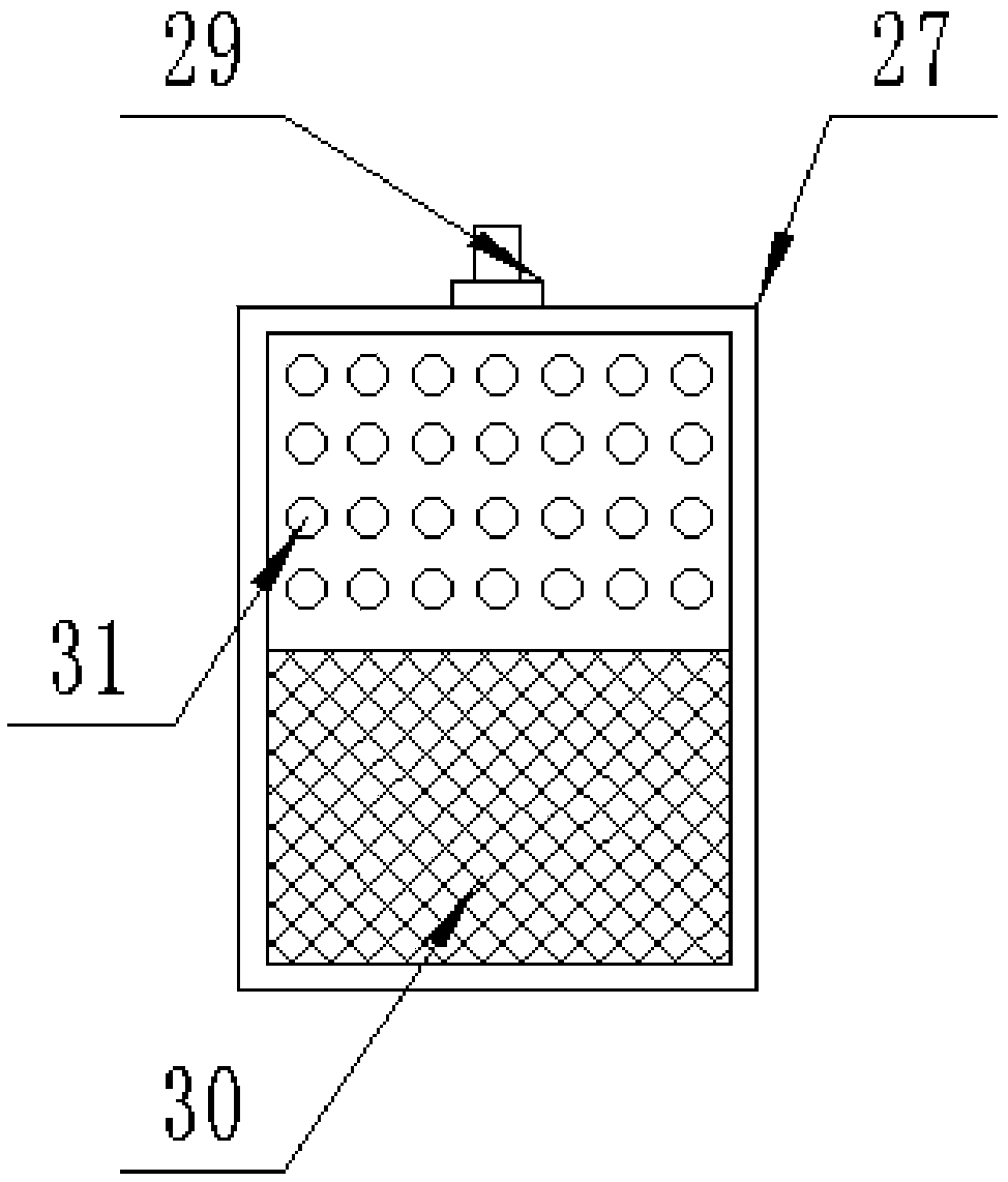 Oil-gas separating type vacuum pump