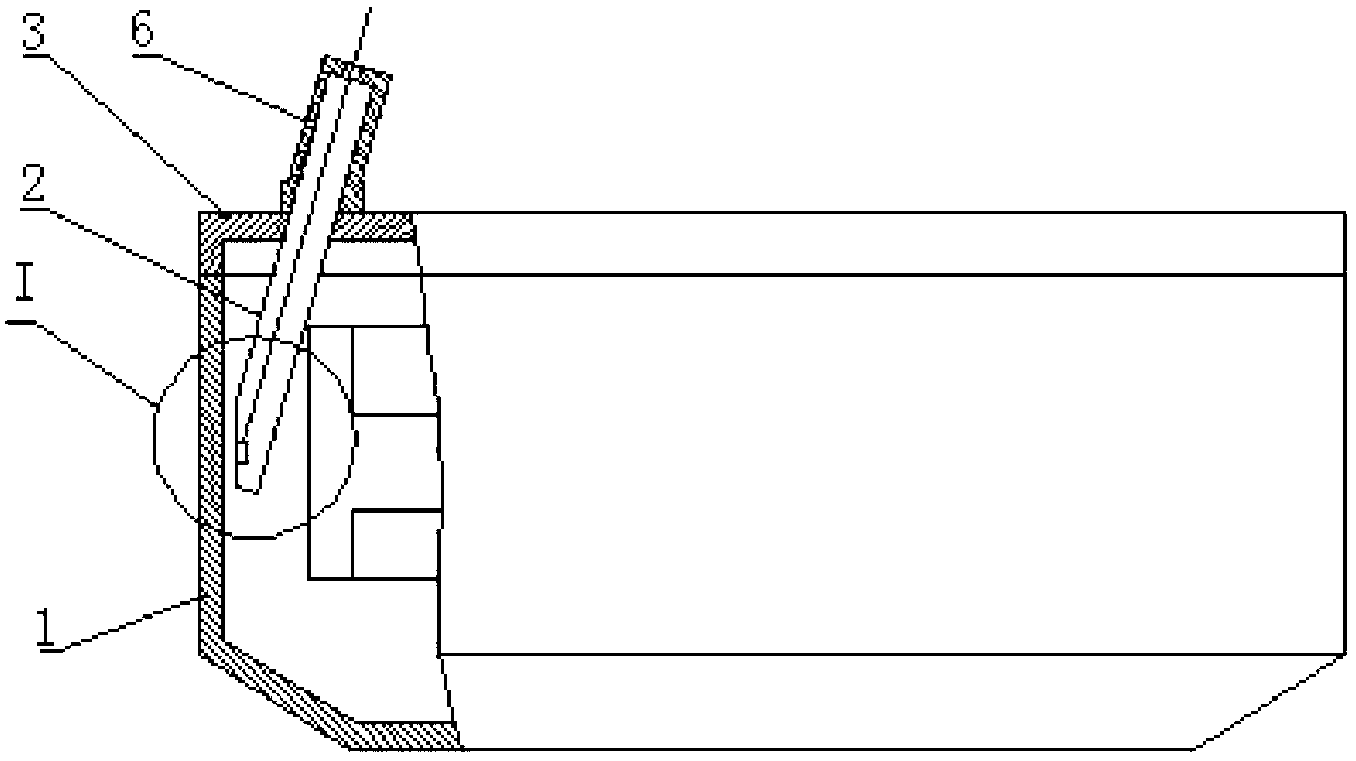 Automatic water cooling system of car brake