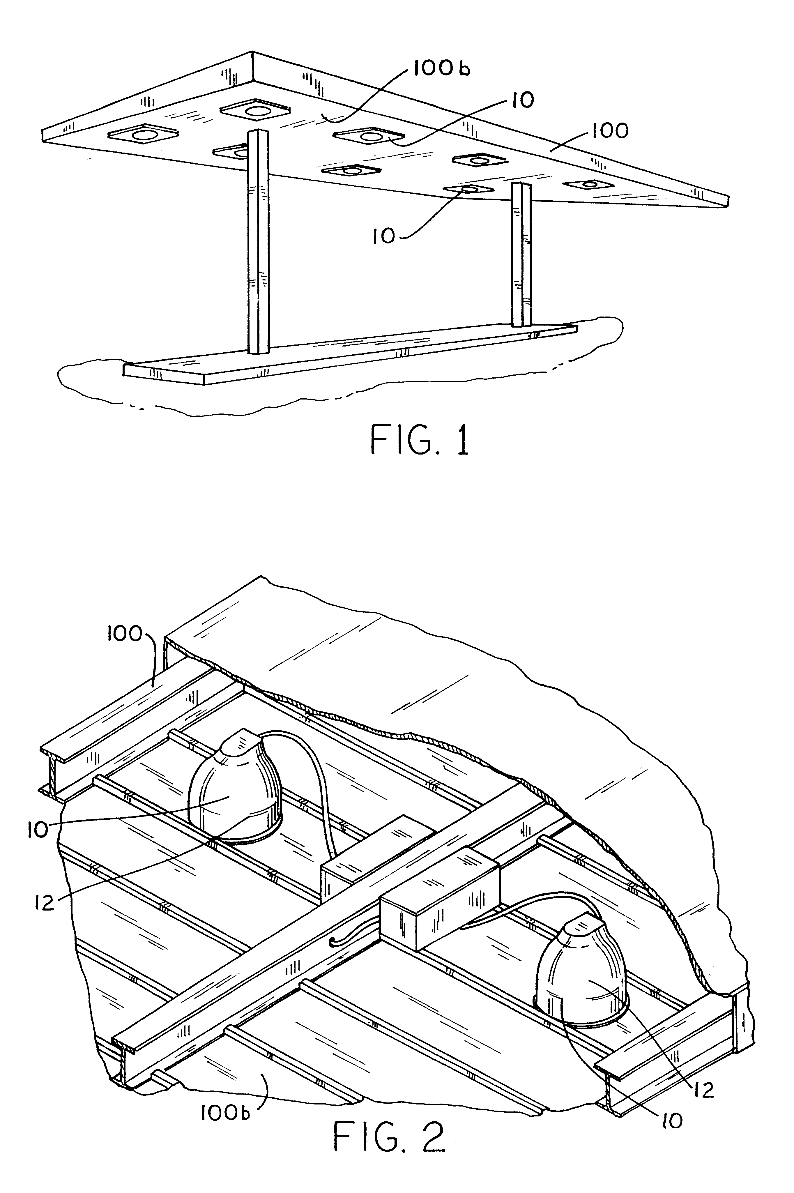 Recessed canopy light fixture