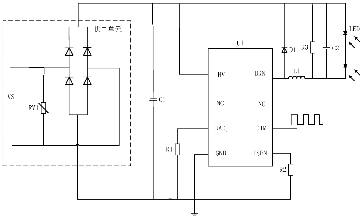 LED driving module