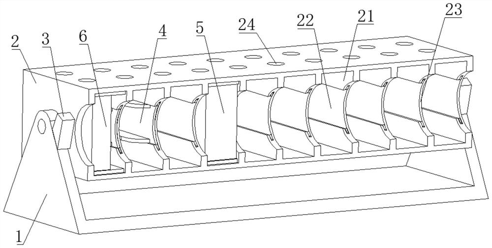 Server hard disk locking processing device