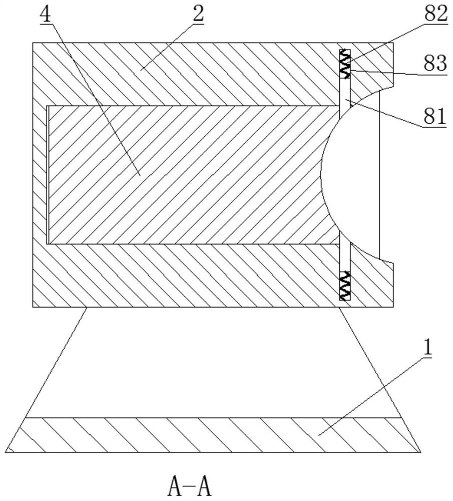 Server hard disk locking processing device