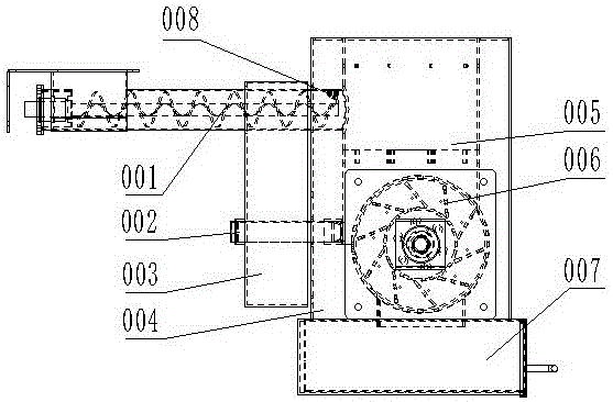 Biomass particle burner with vane drum type furnace bridge